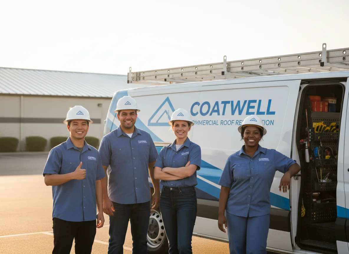 Commercial roof coating company in Ash, NC